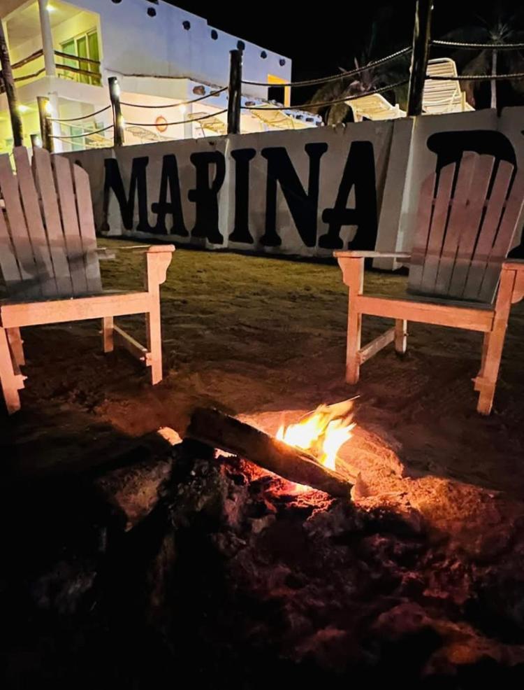 Hotel La Marina Del Rio La Pesca Экстерьер фото