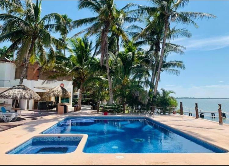 Hotel La Marina Del Rio La Pesca Экстерьер фото